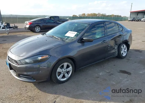 2016 Dodge Dart Sxt из США, поврежденный, VIN 1C3CDFBA6GD613337